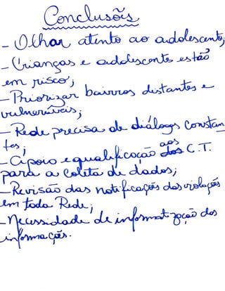 Oficina de Fechamento do Diagnóstico do CMDCA de Birigui-SP