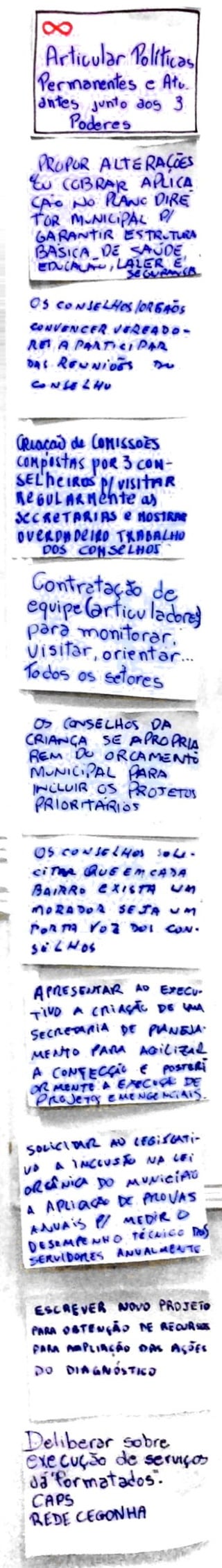 Oficina de Fechamento do Diagnóstico do CMDCA de Birigui-SP