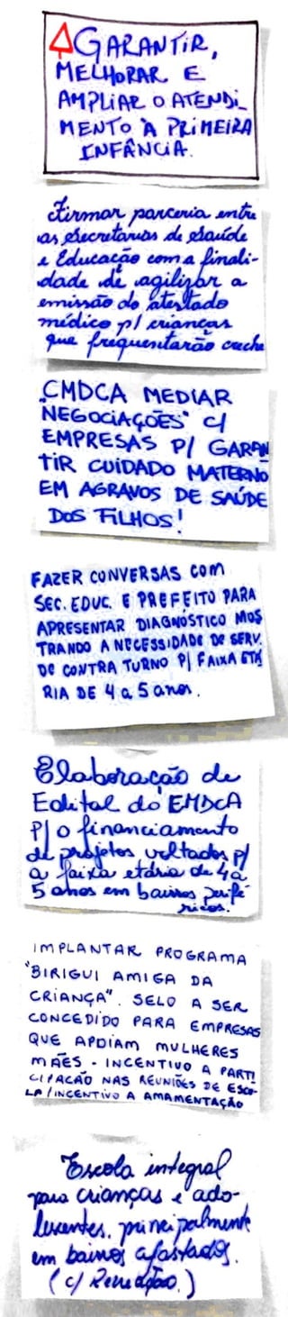 Oficina de Fechamento do Diagnóstico do CMDCA de Birigui-SP