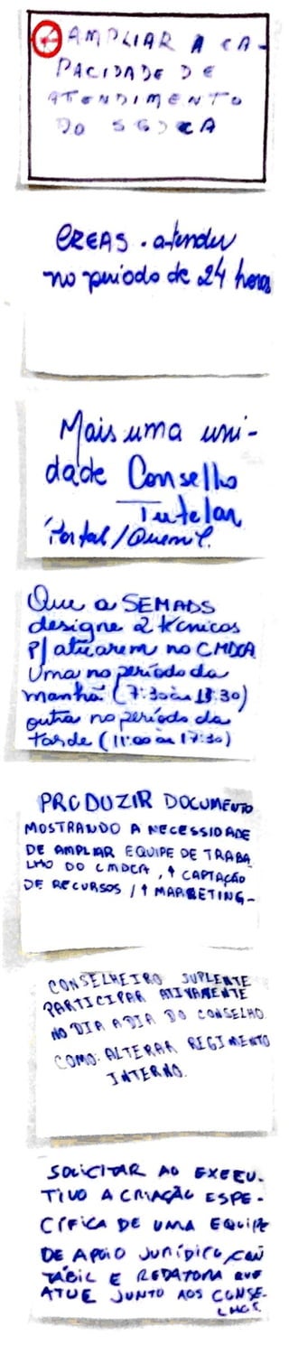 Oficina de Fechamento do Diagnóstico do CMDCA de Birigui-SP