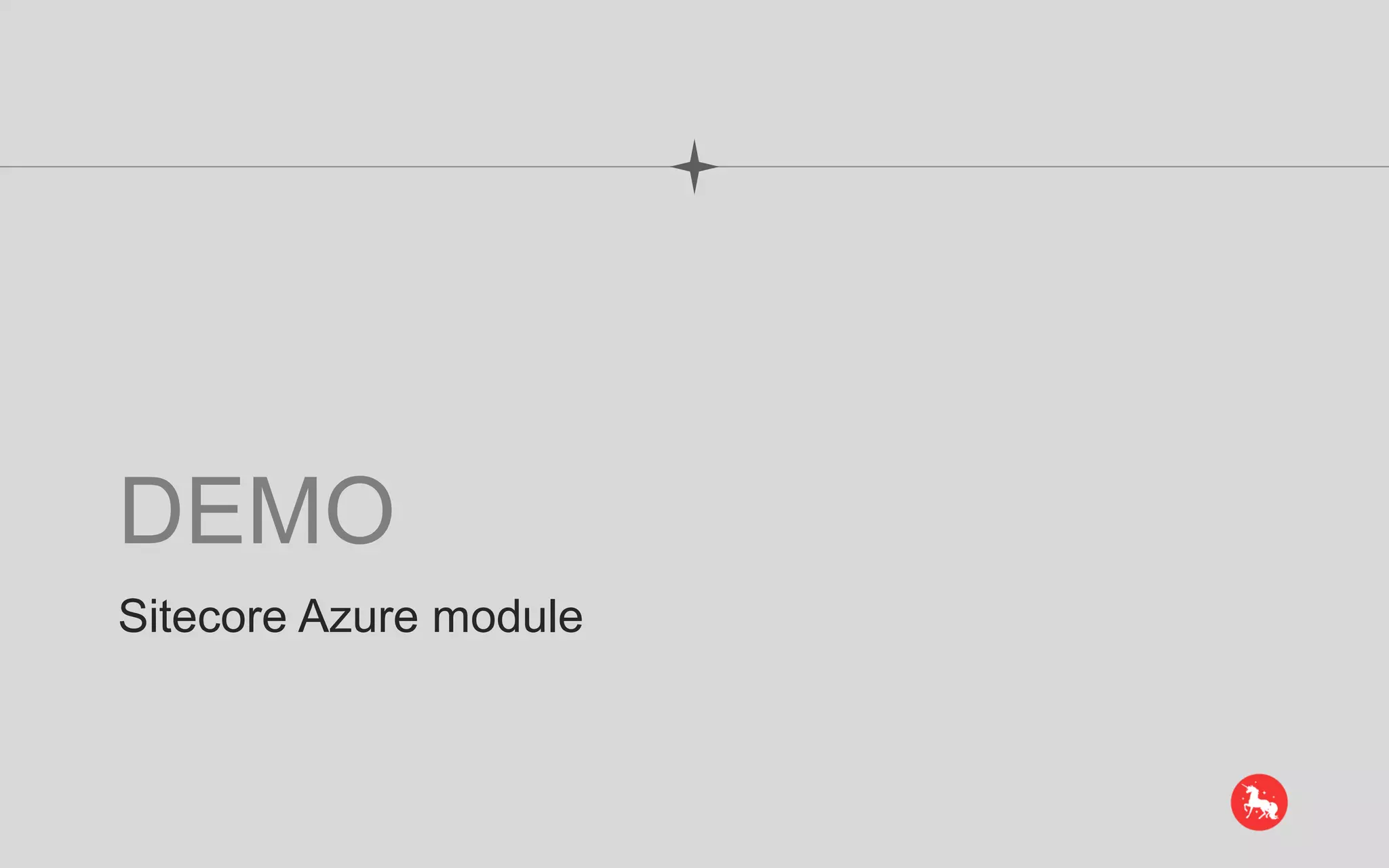 DEMO Sitecore Azure module 
