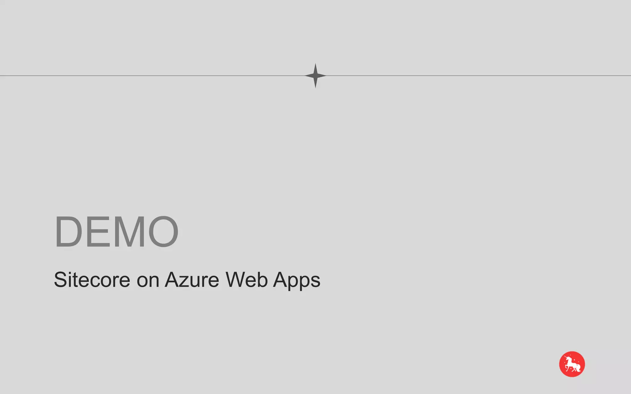 DEMO Sitecore on Azure Web Apps 
