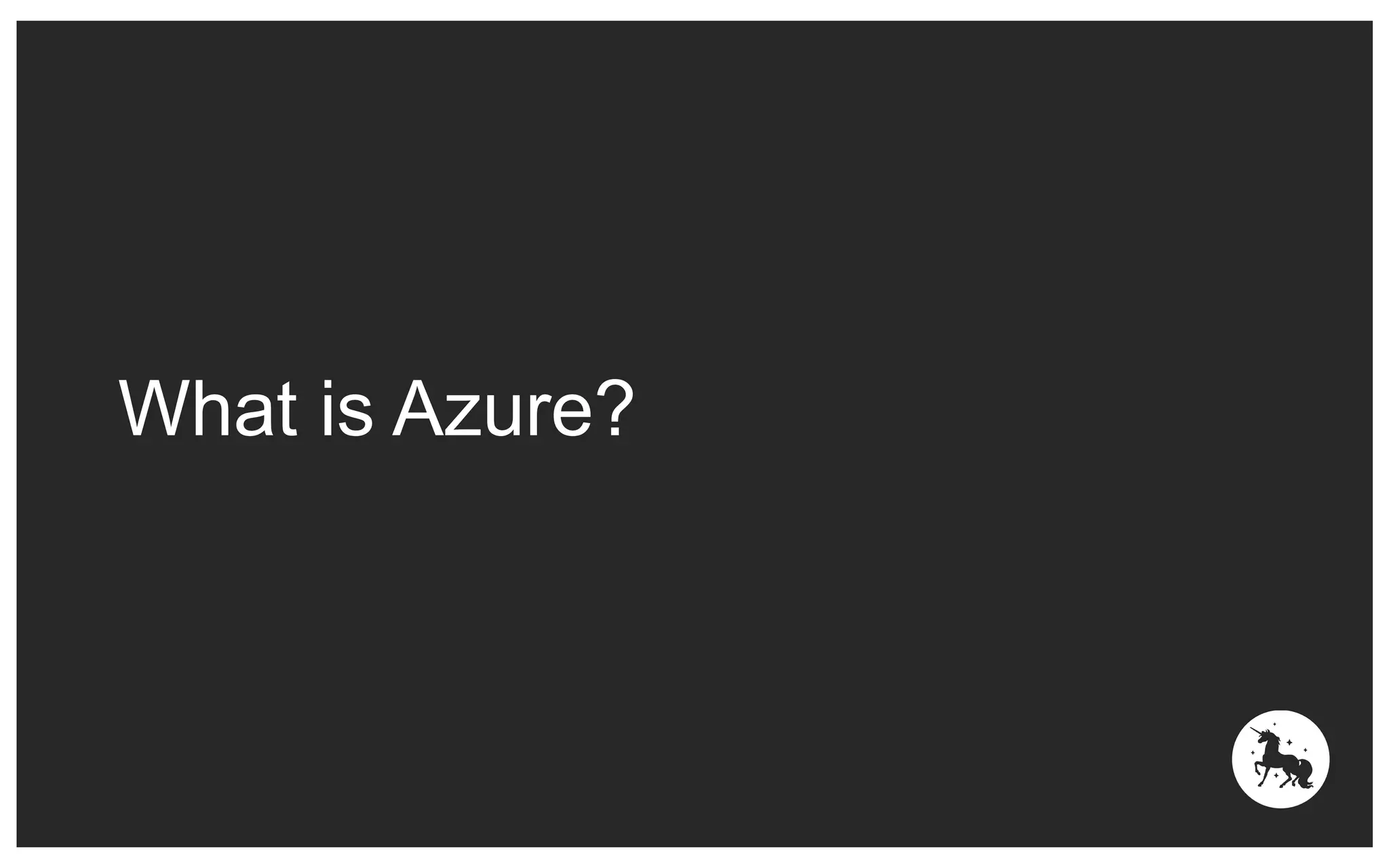 What is Azure? 