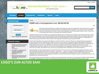 LOGO’S ZIJN ALTIJD SAAI
 