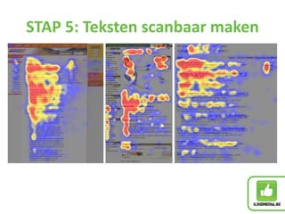 STAP 5: Teksten scanbaar maken
 