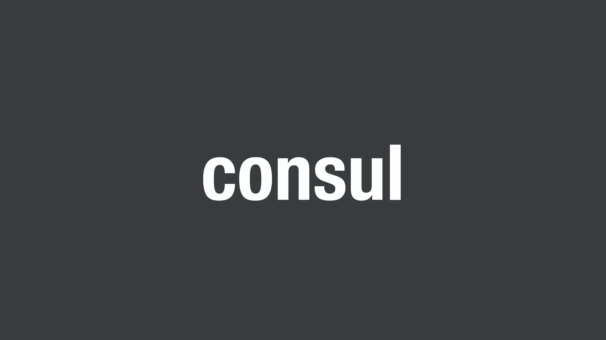 consul
 