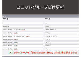 ユニットグループだけ更新
 
