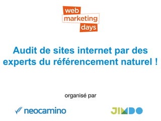 20160526 Webmarketing Days Lyon