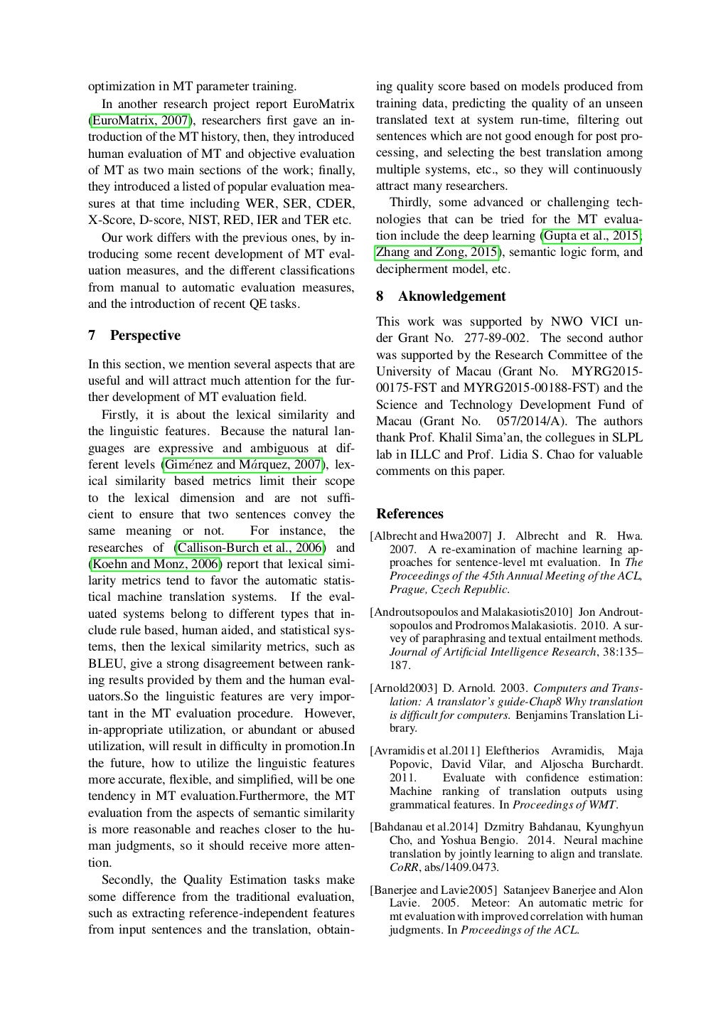 Machine translation evaluation a survey