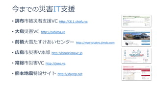 熊本地震it支援報告