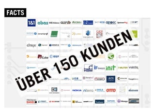© YOUNG TARGETS CONSULTING | SOCIAL MARKETING | RECRUITING
FACTS
ÜBER 150 KUNDEN
 