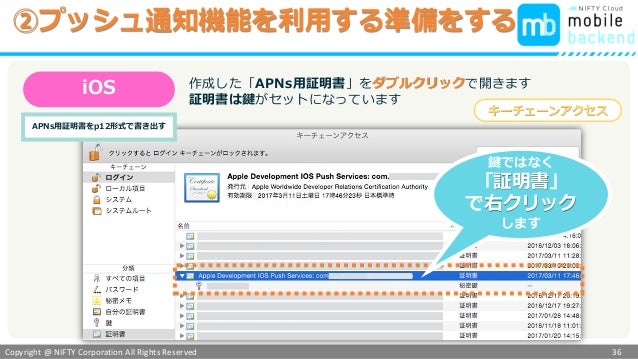Monaca Mobile Backend プッシュ通知をカンタン実装 スピード感ある開発をしよう