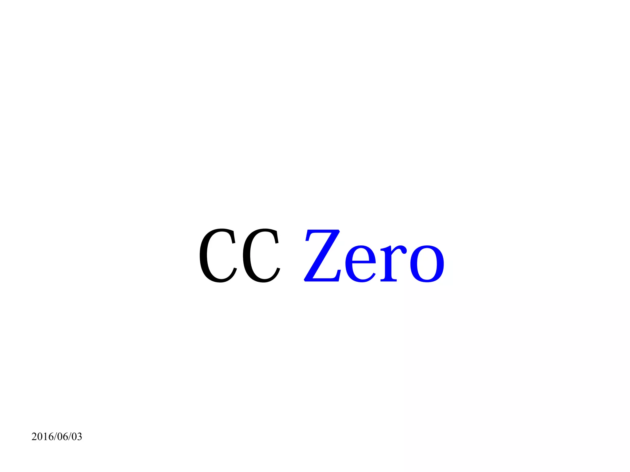 2016/06/03
如何搜尋創用
CC 可授權使用
 