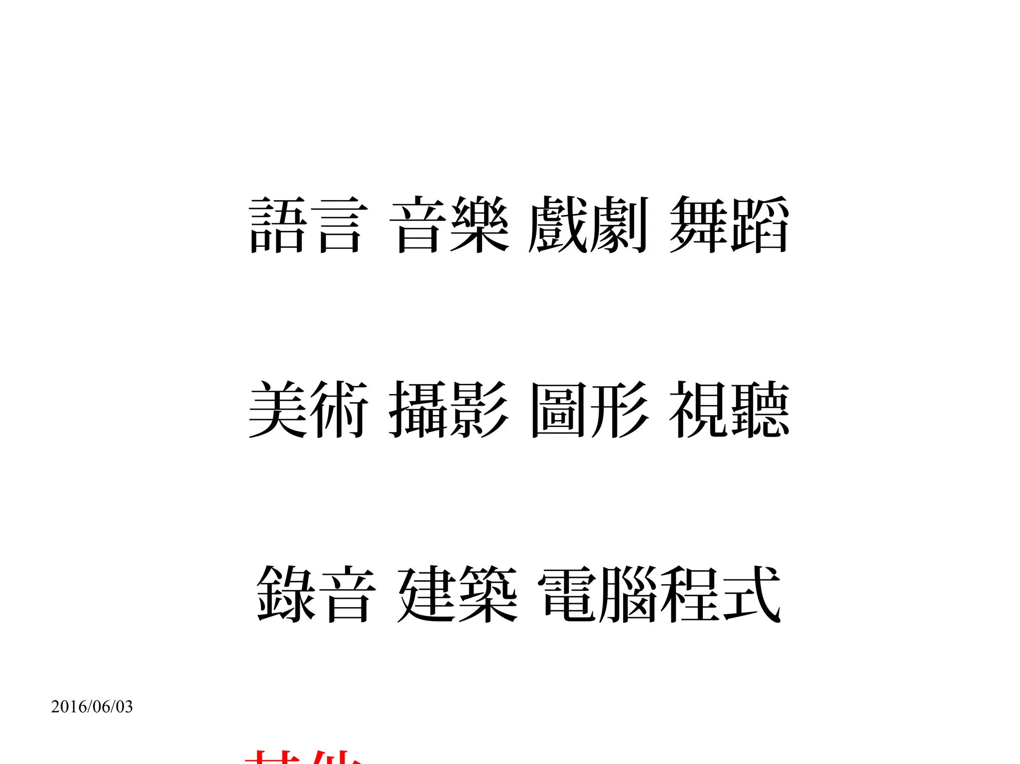 2016/06/03
教材數位化
 