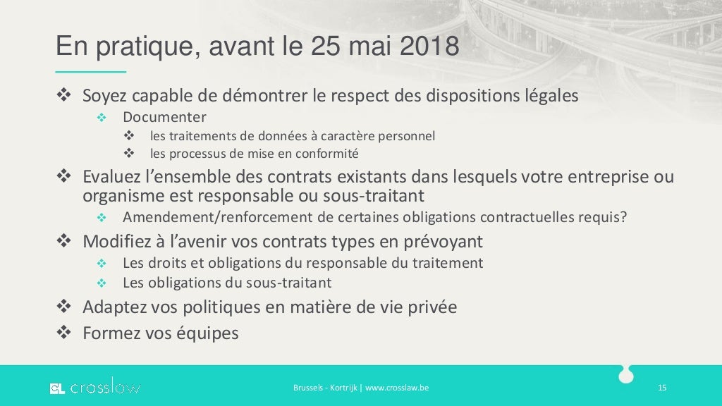 Règlement général sur la protection des données