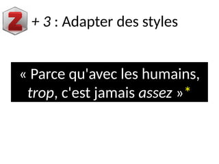 Zotero Avance Juin 16