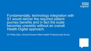 Breaking down barriers; Interoperability in primary care