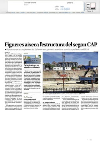 27/06/16Diari de Girona
Gerona
Prensa: Diaria
Tirada: 7.665 Ejemplares
Difusión: 5.523 Ejemplares
Página: 29
Sección: LOCAL Valor: 1.410,00 € Área (cm2): 447,1 Ocupación: 47,94 % Documento: 1/1 Autor: FIGUERES | G.T Núm. Lectores: 42000
Cód:103490046
7 / 16
 