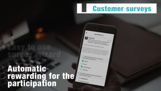 Social media engagement
Take full
advantage of
word of mouth
marketing.
 