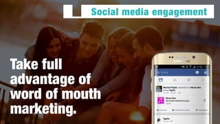 .
Marketing campaign wizard
Organizing surveys,
promotions and contests
 