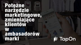 Twój dział marketingu
zaszyty w jednej
aplikacji.
 