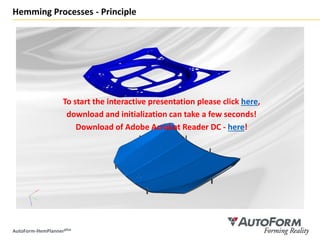 AutoForm-HemPlanner^plus R7 in Hemming Simulation | PDF