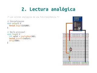 2. Lectura analógica
 