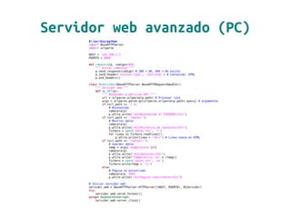 Servidor web avanzado (PC)
 
