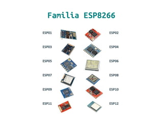 Familia ESP8266
 