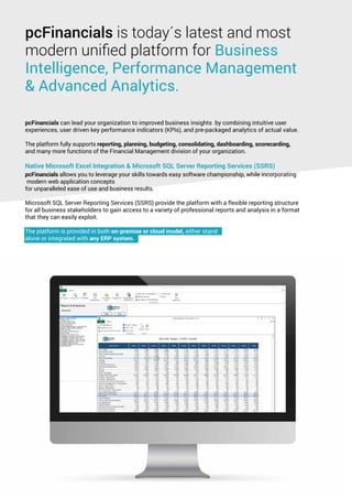 Analysis Team – Analysis, Reporting & Planning Solutions