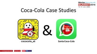 Coca-Cola	Case	Studies
& Santa	Coca-Cola
 