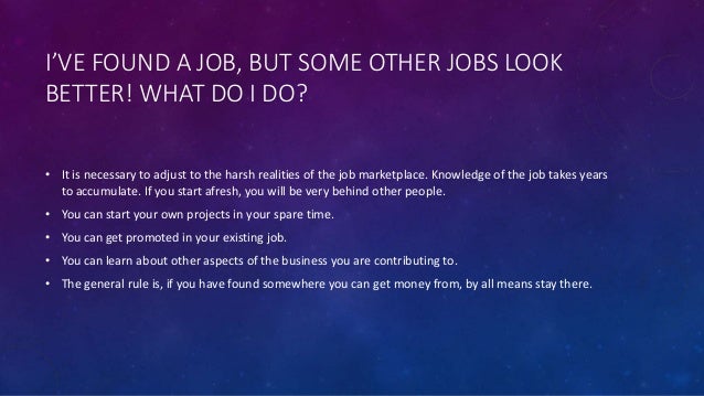 permanent job
