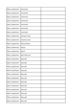 Roba i complements Cinturó pell
Roba i complements Cinturó pell
Roba i complements Cinturó pell
Roba i complements Cinturó pell
Roba i complements Cinturó pell
Roba i complements Cinturó pell
Roba i complements Cinturó pell
Roba i complements Armadura romà
Roba i complements Armadura romà
Roba i complements Disfressa barba
Roba i complements Xancles
Roba i complements Barnús
Roba i complements Bata H blau marí
Roba i complements Bossa pell
Roba i complements Bossa pell
Roba i complements Bossa pell
Roba i complements Bossa pell
Roba i complements Bossa pell
Roba i complements Bossa pell
Roba i complements Bossa pell
Roba i complements Bossa pell
Roba i complements Bossa pell
Roba i complements Bossa pell
Roba i complements Bossa pell
Roba i complements Bossa pell
 