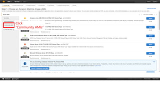 How to prepare the CFD server?
Preparing an AWS Account
Apply to http://www.serverworks.co.jp/services/piece
or access to directly https://aws.amazon.com/
Launching a CFD Direct server (EC2) on AWS
Access to the server with SSH
 
