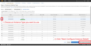 Click
“Community AMIs”
 