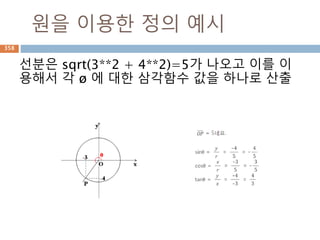 소행렬식 3차원
i번째 행,j번째 열을 제거한 부분행렬의 행렬식 : Mij
3 1 3
2 2 3
1 1 1
M11 2*1 -3*1 -1
M12
M13
2*1 -3*1 -1
2*1 -2*1 0
2 3
1 1
2 3
1 1
2 2
1 1
= 3M11+(-1)* 1M12 + 3M13
= -3+1+0 = -2
부호 +
부호 –
부호 +
358
 