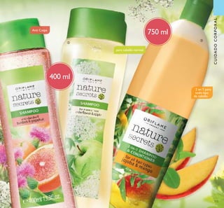 113
750 ml
CUIDADOCORPORAL
2 en 1 para
todo tipo
de cabello
Anti Caspa
para cabello normal
ቢ
ባ
ቤ
400 ml
 
