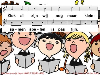 Kijk eens om je heen (AWN-2.28)(EL-456) t. H. Lam; m. W. ter Burg
 