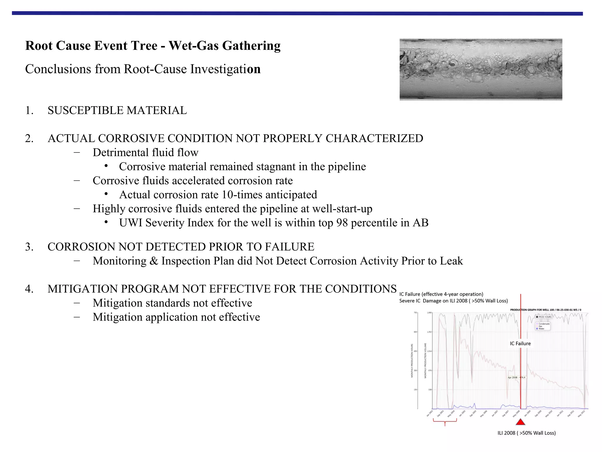 An Aid to Support Root-Cause Investigation - Internal Corrosion ...