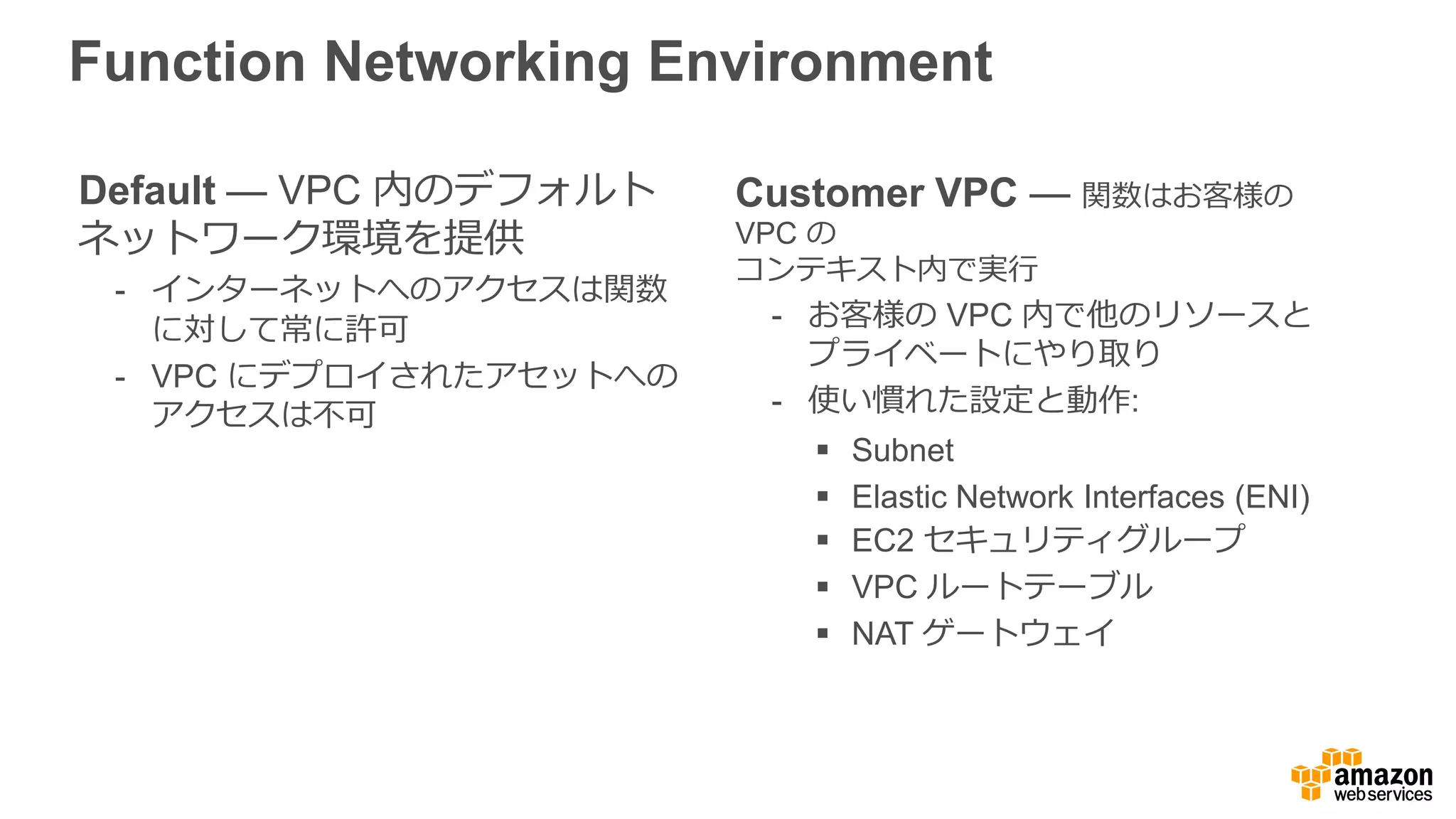 サーバーの抽象化⽅方法はすでに多数存在
•  SaaS
•  PaaS
•  MBaaS
•  *aaS
•  アプリケーションエンジン/プラットフォーム
 