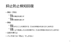 アクセスキーの生成
• サービス一覧から「IAM」「Identity & Access Management」
• 新規ユーザの作成
• 適当な名前（yourname_cli とか）
• 「ユーザーごとにアクセスキーを生成」に☑入っていることを確認
• 作成
• 「ユーザーのセキュリティ認証情報を表示」をクリック
• アクセスキー IDとシークレットアクセスキーをメモ
• 閉じる
• 閉じる
 