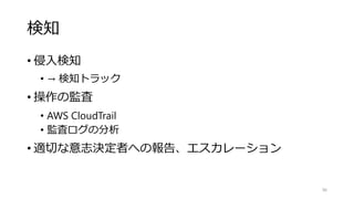 AWS CLIのインストール
• AWS配布ページからインストール
• https://aws.amazon.com/jp/cli/
• Windowsならダウンロードしてインストール
• Mac/Linuxなら、Pythonを入れてコマンドでインストール
$ pip install awscli
96
 