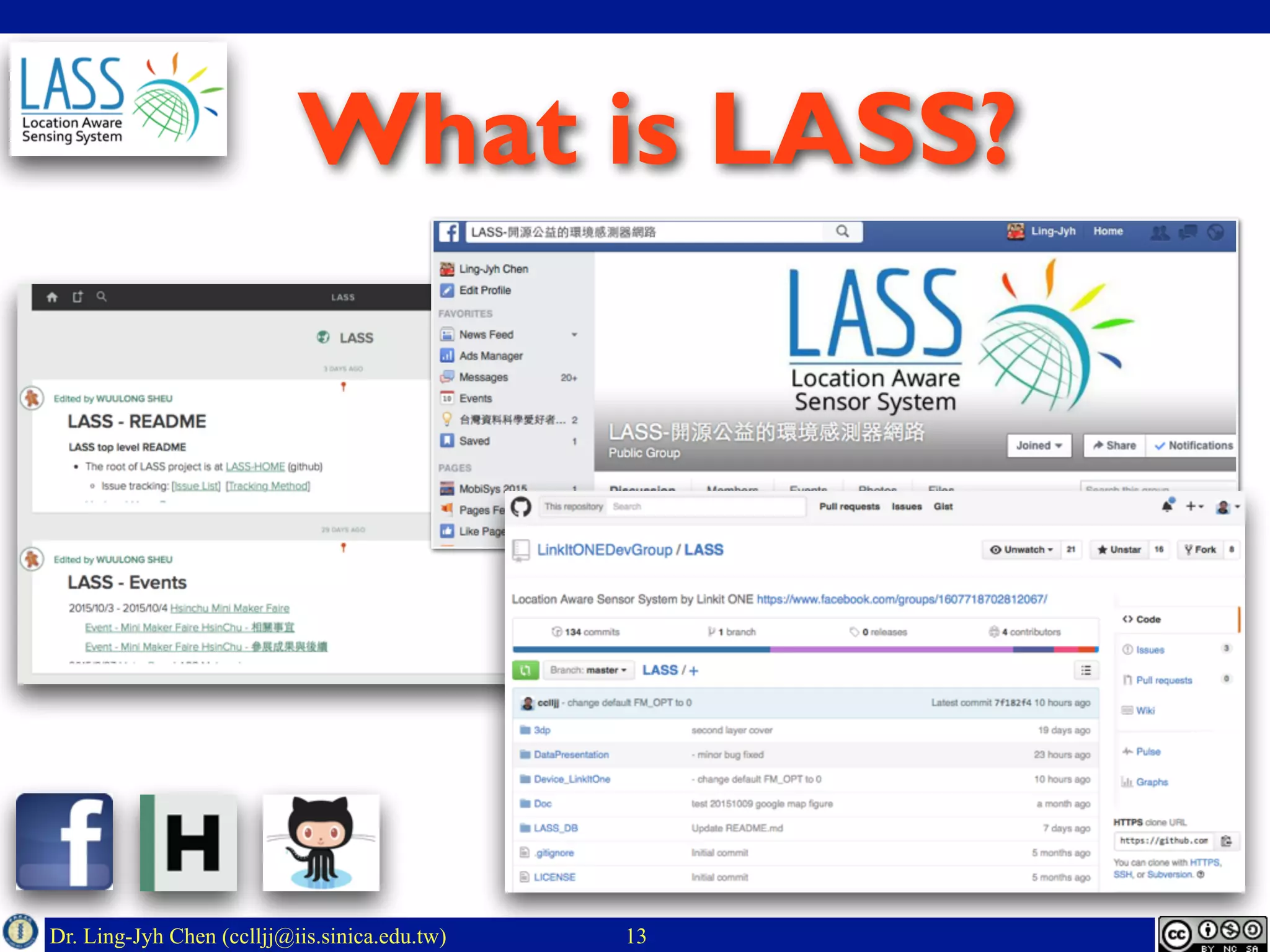 Dr. Ling-Jyh Chen (cclljj@iis.sinica.edu.tw)
What is LASS?
13
 