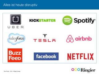 Sven Ruoss – 2016 – #Digital Change
Alles ist heute disruptiv!
 