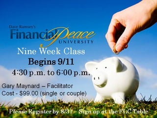 8/28/16 RHBC Announcements