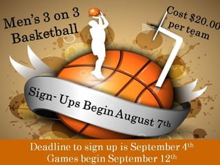 8/28/16 RHBC Announcements