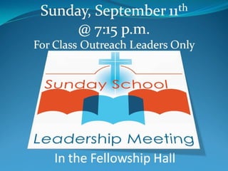 8/28/16 RHBC Announcements