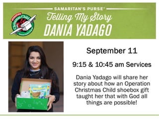 8/28/16 RHBC Announcements