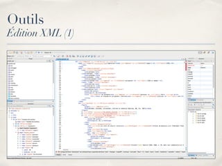 Outils
Édition XML (1)
 