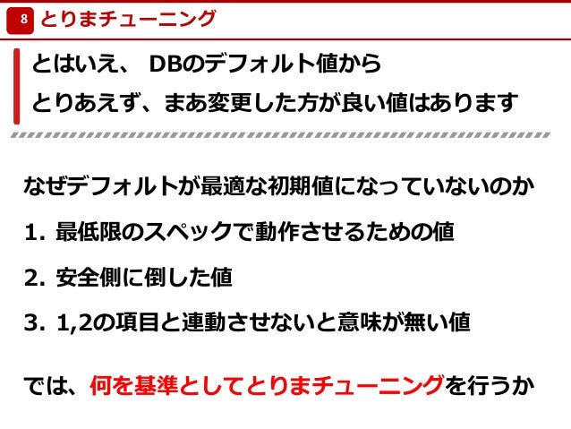 Amazon Rdsを参考にしたとりまチューニング
